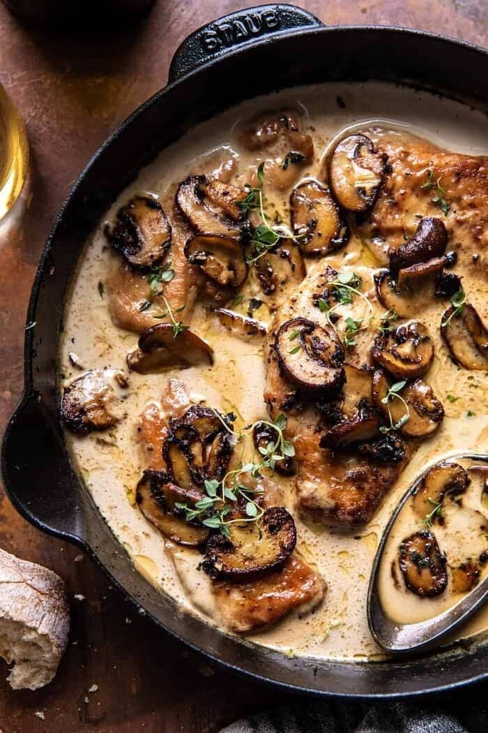 Balsamic Chicken and Mushrooms