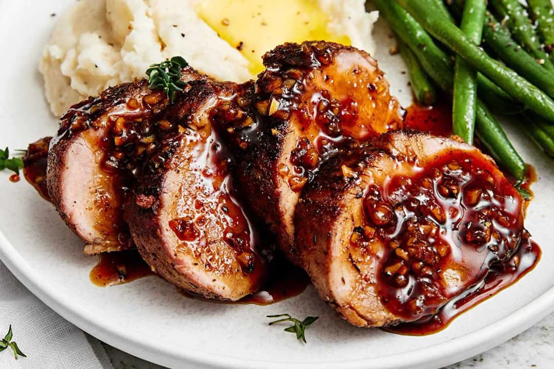 Honey Garlic Pork Tenderloin